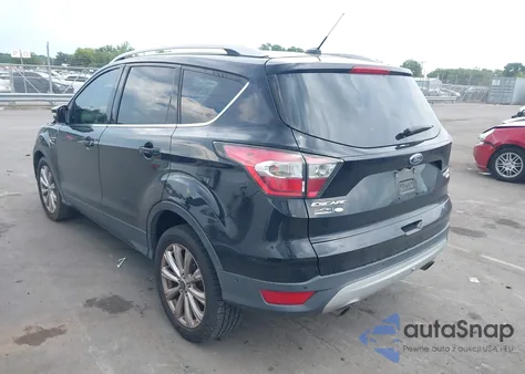 2017 Ford Escape Titanium from USA, damaged, VIN 1FMCU0JDXHUA80247